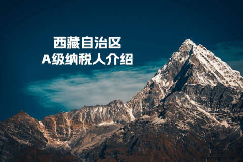什么是A級(jí)納稅人？A級(jí)納稅人如何評(píng)定？西藏A級(jí)納稅人查詢?nèi)肟谑嵌嗌伲? decoding=